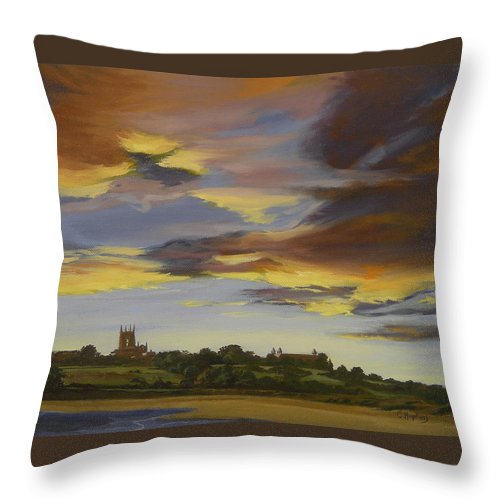 Saint George's School Newport Rhode Island - Throw Pillow