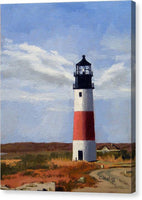 Sankaty Head Lighthouse Nantucket Massachusetts - Canvas Print