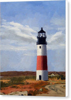Sankaty Head Lighthouse Nantucket Massachusetts - Canvas Print