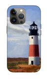 Sankaty Head Lighthouse Nantucket Massachusetts - Phone Case
