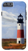 Sankaty Head Lighthouse Nantucket Massachusetts - Phone Case