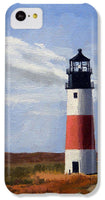 Sankaty Head Lighthouse Nantucket Massachusetts - Phone Case