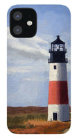 Sankaty Head Lighthouse Nantucket Massachusetts - Phone Case