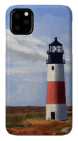 Sankaty Head Lighthouse Nantucket Massachusetts - Phone Case