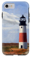 Sankaty Head Lighthouse Nantucket Massachusetts - Phone Case