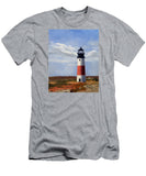 Sankaty Head Lighthouse Nantucket Massachusetts - T-Shirt