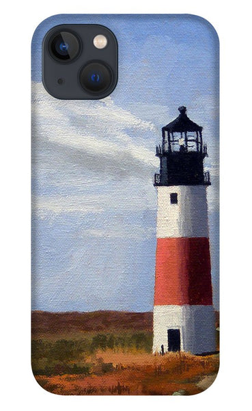 Sankaty Head Lighthouse Nantucket Massachusetts - Phone Case