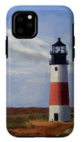 Sankaty Head Lighthouse Nantucket Massachusetts - Phone Case