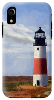 Sankaty Head Lighthouse Nantucket Massachusetts - Phone Case