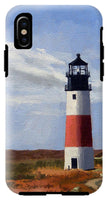 Sankaty Head Lighthouse Nantucket Massachusetts - Phone Case