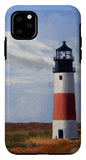 Sankaty Head Lighthouse Nantucket Massachusetts - Phone Case