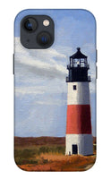 Sankaty Head Lighthouse Nantucket Massachusetts - Phone Case