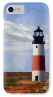 Sankaty Head Lighthouse Nantucket Massachusetts - Phone Case