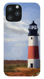 Sankaty Head Lighthouse Nantucket Massachusetts - Phone Case