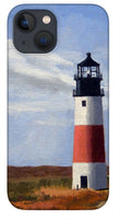 Sankaty Head Lighthouse Nantucket Massachusetts - Phone Case