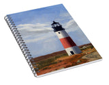 Sankaty Head Lighthouse Nantucket Massachusetts - Spiral Notebook
