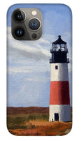 Sankaty Head Lighthouse Nantucket Massachusetts - Phone Case