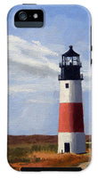 Sankaty Head Lighthouse Nantucket Massachusetts - Phone Case