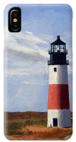 Sankaty Head Lighthouse Nantucket Massachusetts - Phone Case