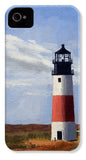 Sankaty Head Lighthouse Nantucket Massachusetts - Phone Case