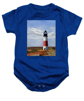 Sankaty Head Lighthouse Nantucket Massachusettse - Baby Onesie
