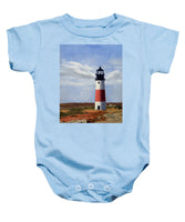 Sankaty Head Lighthouse Nantucket Massachusettse - Baby Onesie