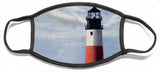 Sankaty Head Lighthouse Nantucket Massachusettse - Face Mask