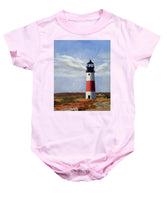 Sankaty Head Lighthouse Nantucket Massachusettse - Baby Onesie