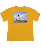 Saybrook Breakwater Lighthouse Old Saybrook Connecticut - Youth T-Shirt