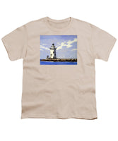 Saybrook Breakwater Lighthouse Old Saybrook Connecticut - Youth T-Shirt