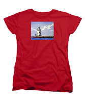 Saybrook Breakwater Lighthouse Old Saybrook Connecticut - Women's T-Shirt (Standard Fit)