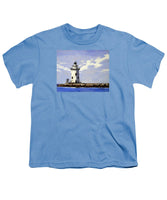 Saybrook Breakwater Lighthouse Old Saybrook Connecticut - Youth T-Shirt