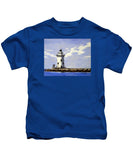 Saybrook Breakwater Lighthouse Old Saybrook Connecticut - Kids T-Shirt