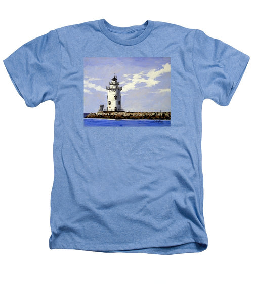 Saybrook Breakwater Lighthouse Old Saybrook Connecticut - Heathers T-Shirt