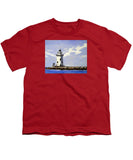 Saybrook Breakwater Lighthouse Old Saybrook Connecticut - Youth T-Shirt