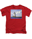 Saybrook Breakwater Lighthouse Old Saybrook Connecticut - Kids T-Shirt