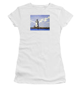Saybrook Breakwater Lighthouse Old Saybrook Connecticut - Women's T-Shirt