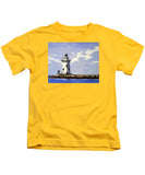 Saybrook Breakwater Lighthouse Old Saybrook Connecticut - Kids T-Shirt