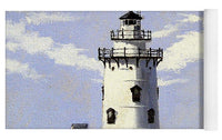 Saybrook Breakwater Lighthouse Old Saybrook Connecticut - Yoga Mat