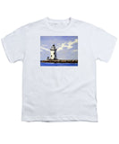 Saybrook Breakwater Lighthouse Old Saybrook Connecticut - Youth T-Shirt
