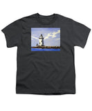 Saybrook Breakwater Lighthouse Old Saybrook Connecticut - Youth T-Shirt