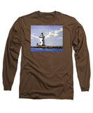 Saybrook Breakwater Lighthouse Old Saybrook Connecticut - Long Sleeve T-Shirt