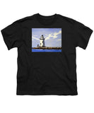 Saybrook Breakwater Lighthouse Old Saybrook Connecticut - Youth T-Shirt