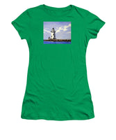 Saybrook Breakwater Lighthouse Old Saybrook Connecticut - Women's T-Shirt