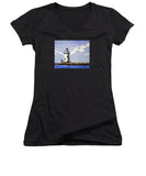 Saybrook Breakwater Lighthouse Old Saybrook Connecticut - Women's V-Neck