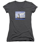 Saybrook Breakwater Lighthouse Old Saybrook Connecticut - Women's V-Neck
