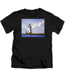 Saybrook Breakwater Lighthouse Old Saybrook Connecticut - Kids T-Shirt