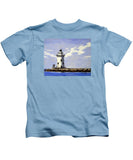 Saybrook Breakwater Lighthouse Old Saybrook Connecticut - Kids T-Shirt
