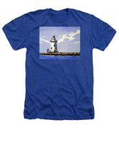 Saybrook Breakwater Lighthouse Old Saybrook Connecticut - Heathers T-Shirt