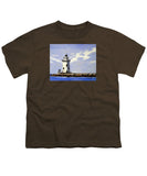 Saybrook Breakwater Lighthouse Old Saybrook Connecticut - Youth T-Shirt